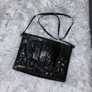 Mary Ann Rosenfeld Snakeskin Crossbody